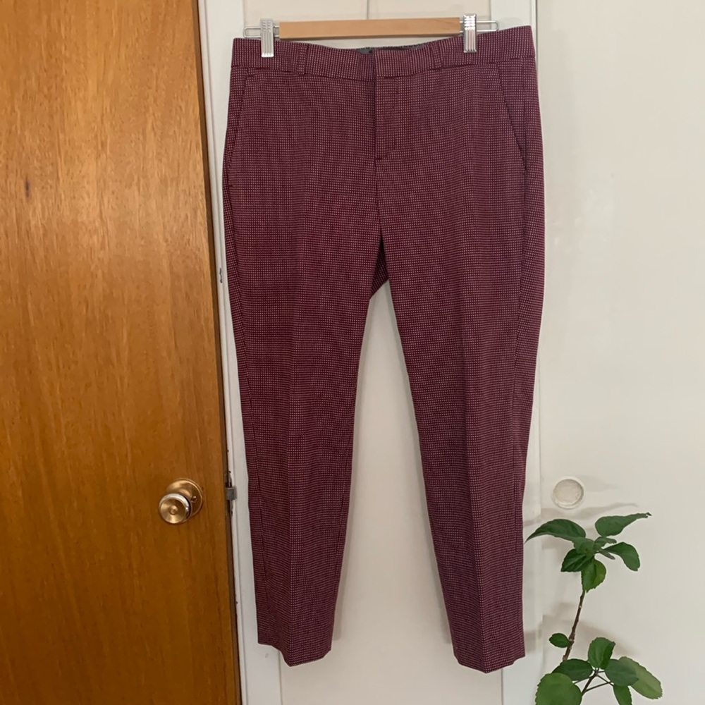 Skinny poka-dot pant